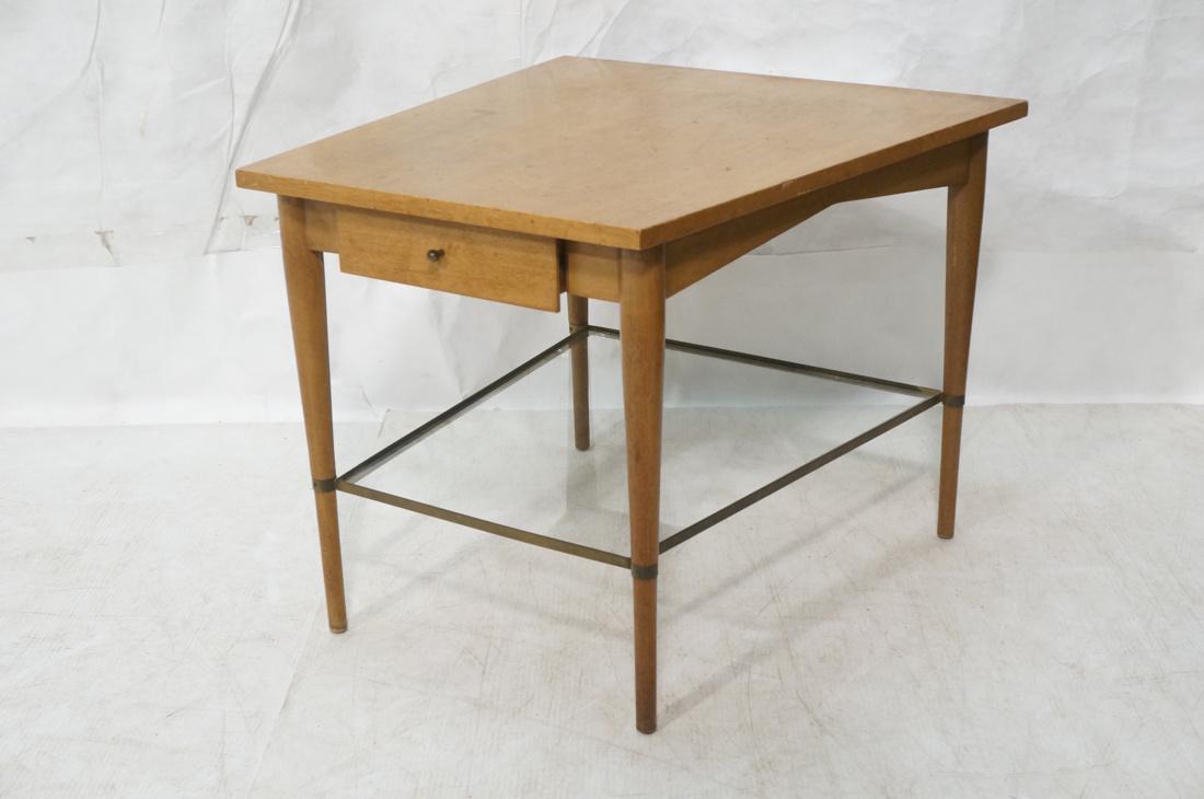 Modern PAUL McCOBB One Drawer Side Table. Wedge s (1 of 5)
