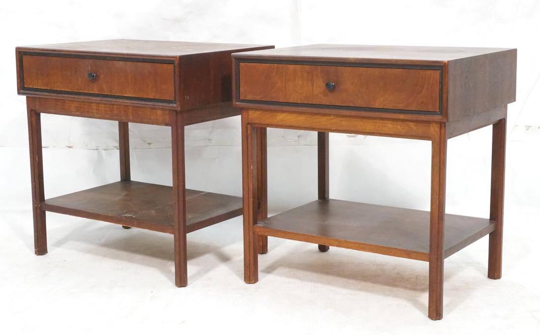 Pair American Modern Night Stands Side Tables.  M (1 of 8)