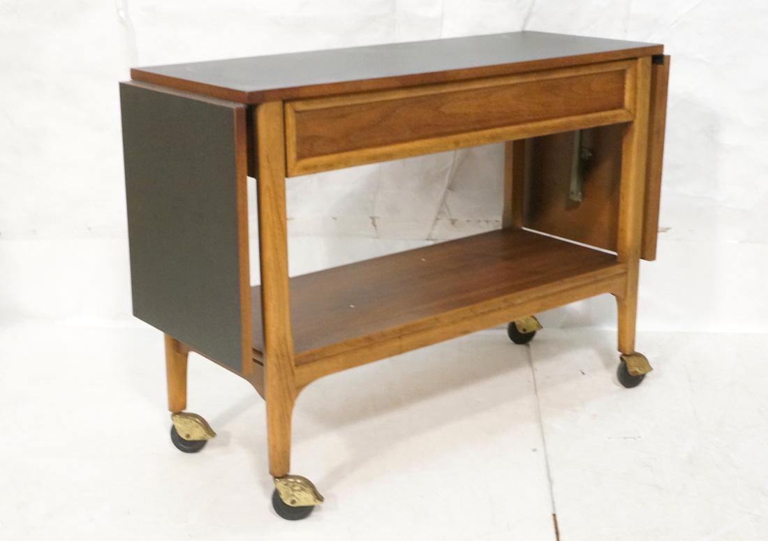 LANE Rolling Bar Cart. Drop Sides. Single drawer (1 of 7)