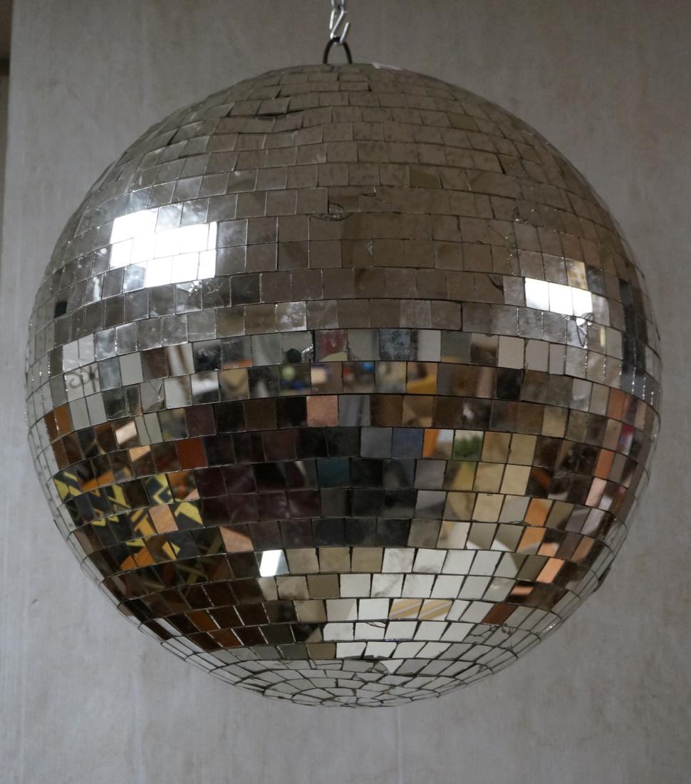 Oversized Hanging Mirrored Disco Ball. Party. Stu (1 of 8)