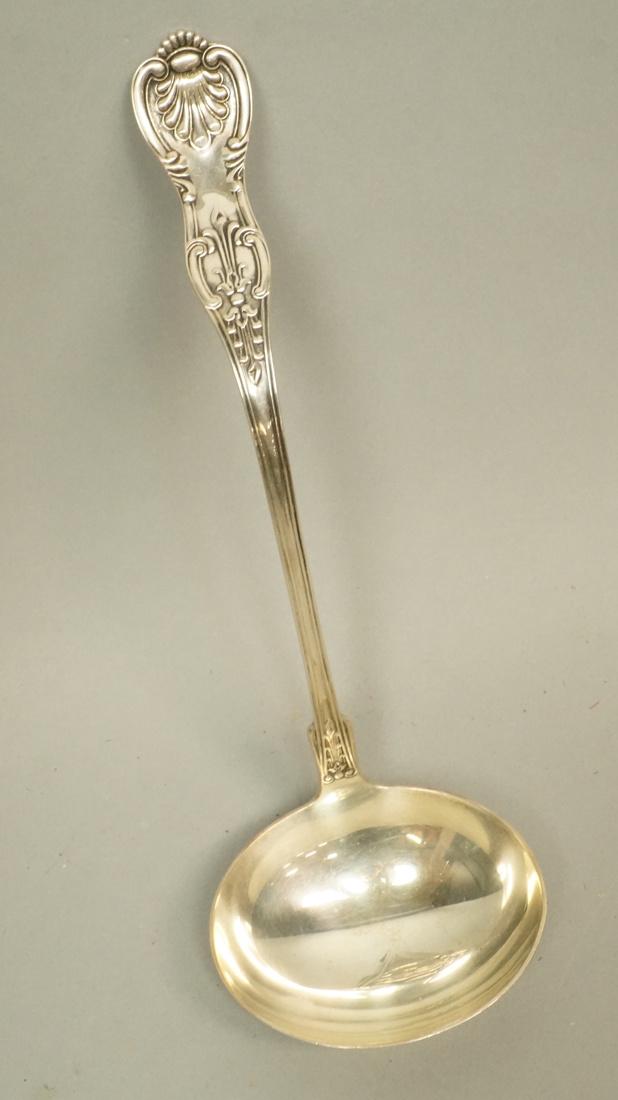 Sterling JE CALDWELL Large Ladle. Classical shell (1 of 5)