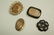 4pc Victorian Mourning Jewelry. 3 hair locket pin - 5