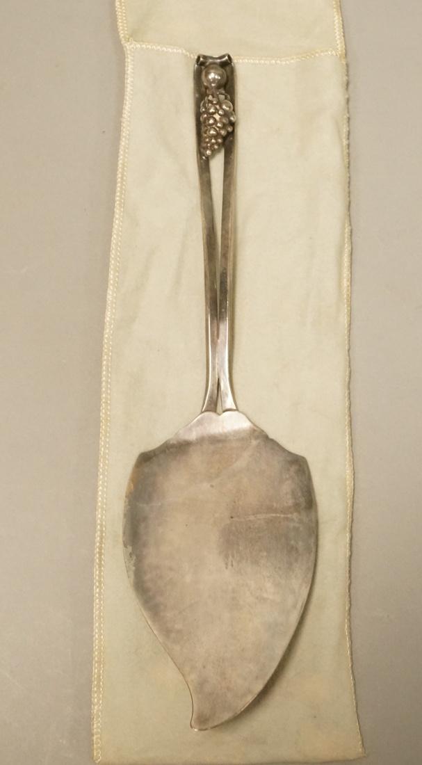 WILLIAM DEMATTEO Handmade Sterling Pie Server. Ha (1 of 6)