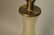 Trapped Air Murano Italian Glass Table Lamp. Gilt - 6