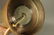Trapped Air Murano Italian Glass Table Lamp. Gilt - 8