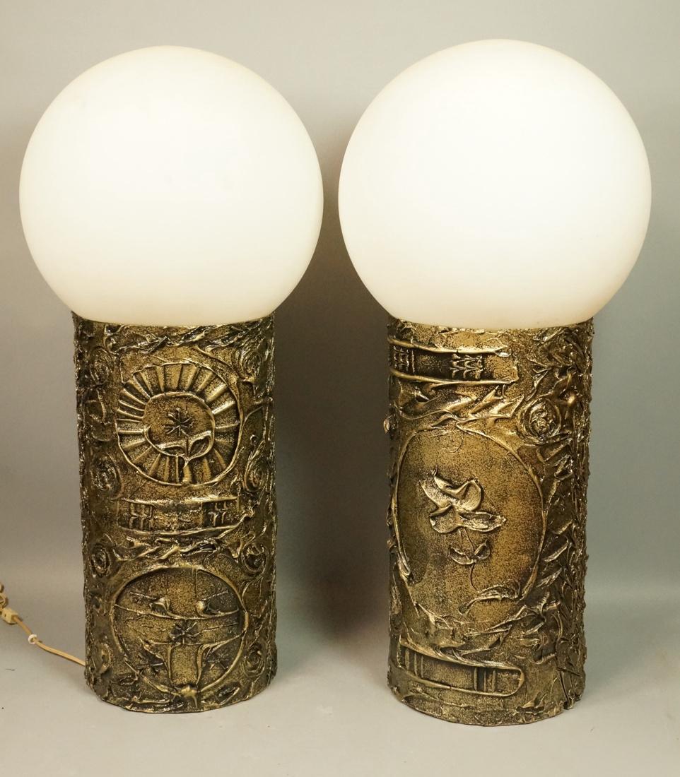 Pr Paul Evans style  Adrian Pearsall Large Lamps. (1 of 10)