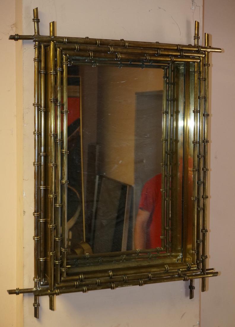 Signed C. JERE Modernist Grass Faux Bamboo Wall M (1 of 7)