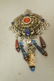 8pc Vintage Costume Jewelry Lot. Rhinestones, cor - 5