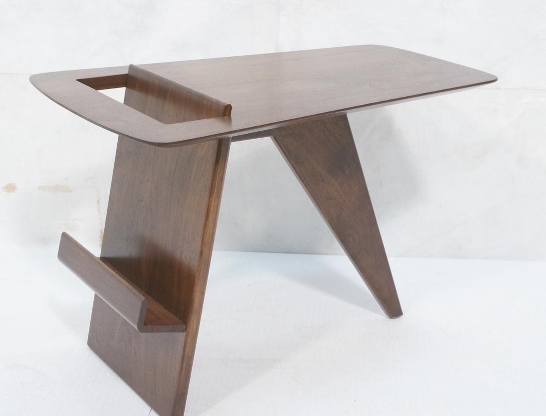 JENS RISOM American Modern Walnut Side Table. Sty (1 of 5)