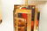 70s Modern Mirror and Gold Tone Table Lamp. Stepp - 2