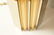 70s Modern Mirror and Gold Tone Table Lamp. Stepp - 4
