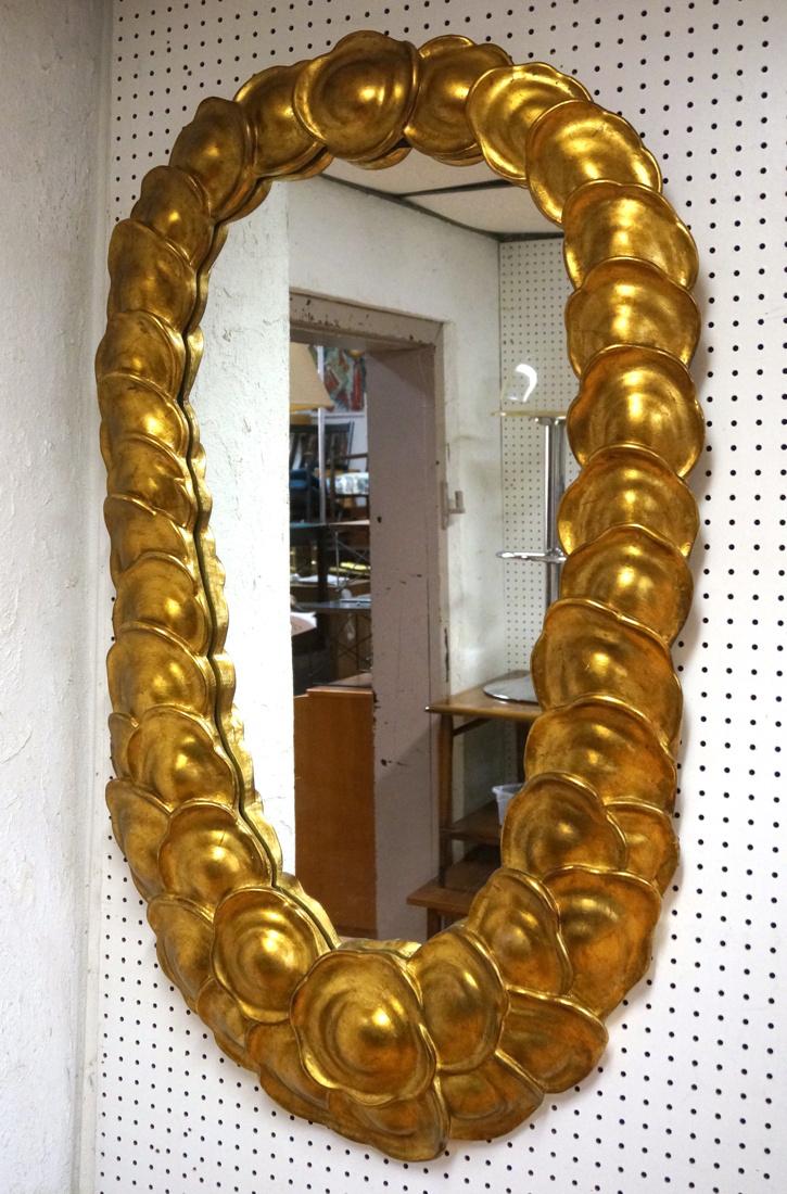 Decorator Gilt Wood Modern Wall Mirror. ROBERT LE (1 of 6)