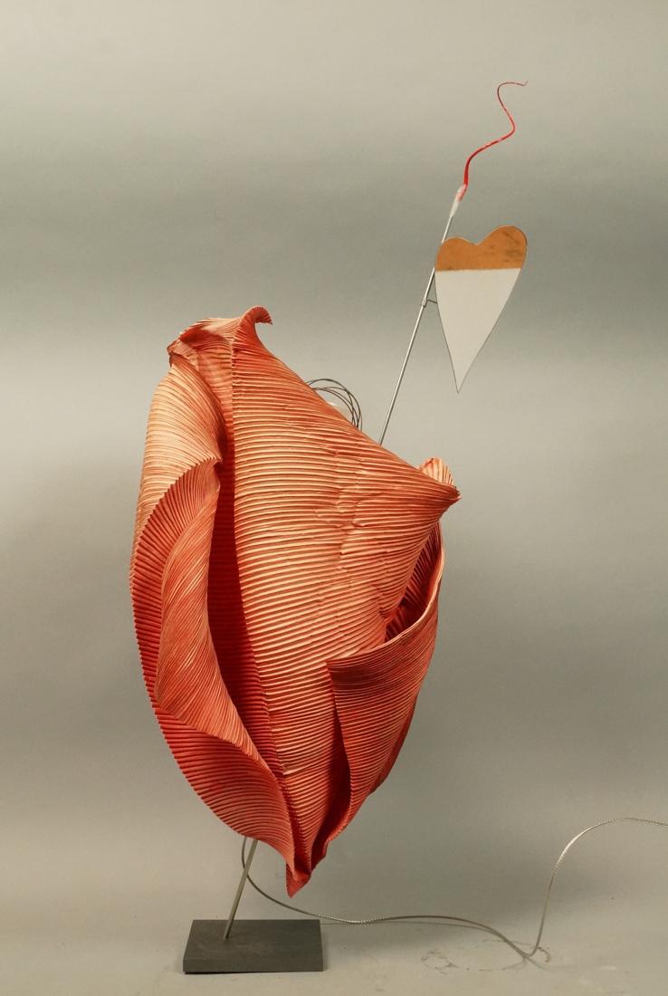 Red Dagmar Manbach by Ingo Maurer Lamp. KOKORO (1 of 8)