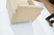 Pr KNOLL Style Tan Upholstered Lounge Chairs. Squ - 6