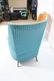 Pr Tall Back Mid Century Lounge Chairs. Tall angl - 4