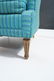 Pr Tall Back Mid Century Lounge Chairs. Tall angl - 5
