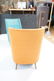 Pr Tall Back Mid Century Lounge Chairs. Tall angl - 9