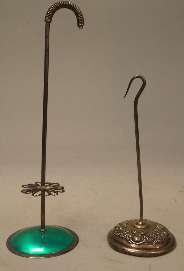 2 Silver Table Top Desk Objects. 1) Sterling piec (1 of 8)