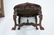 Vintage Heavily Carved Oval Side Table. Oval flor - 10