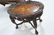 Vintage Heavily Carved Oval Side Table. Oval flor - 6