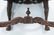 Vintage Heavily Carved Oval Side Table. Oval flor - 9