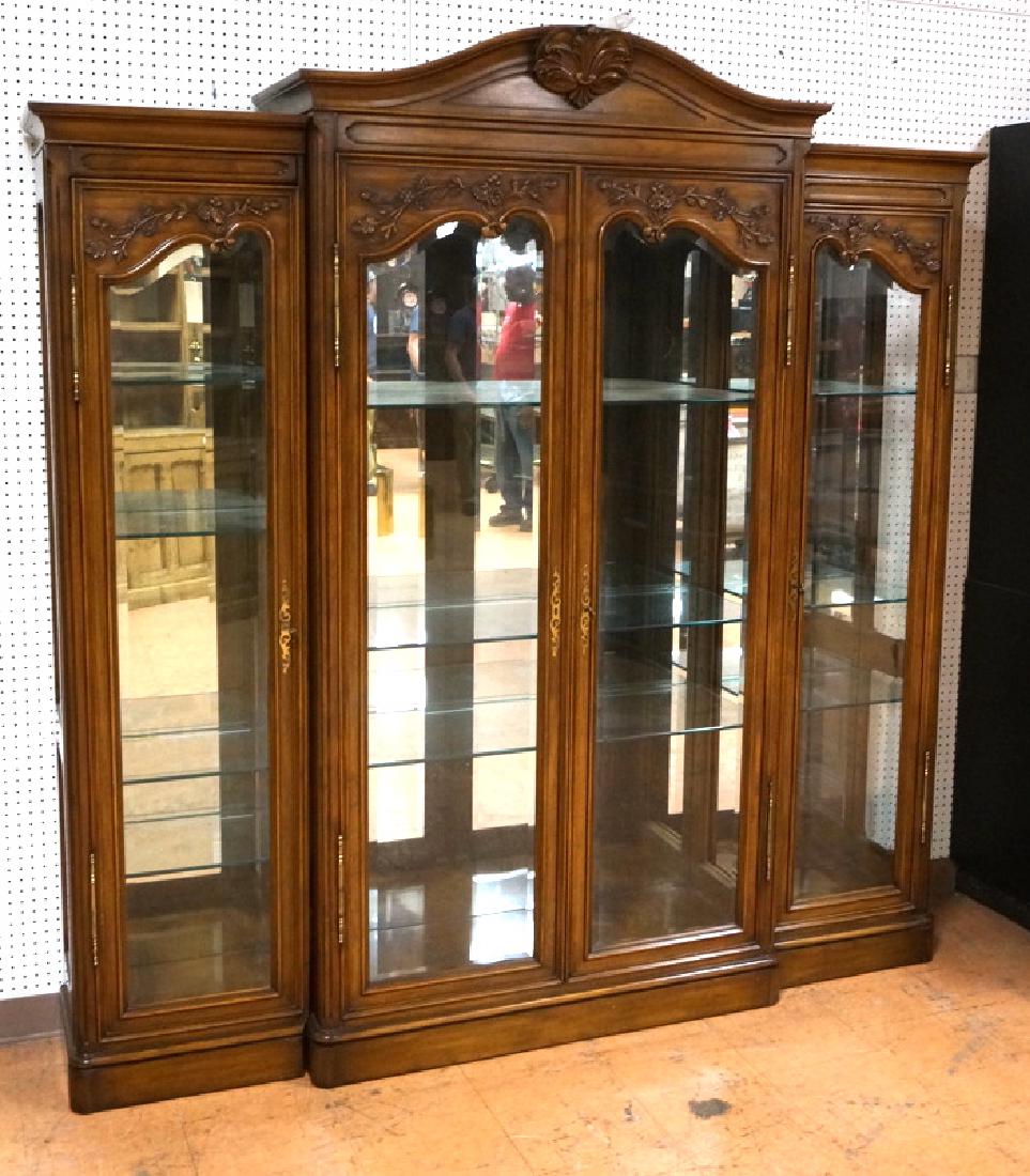 3 part KARGES French Style China Display Cabinet. (1 of 10)