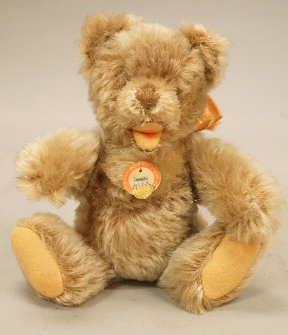 STEIFF Mohair Jointed Small Teddy Bear. Light moh (1 of 5)