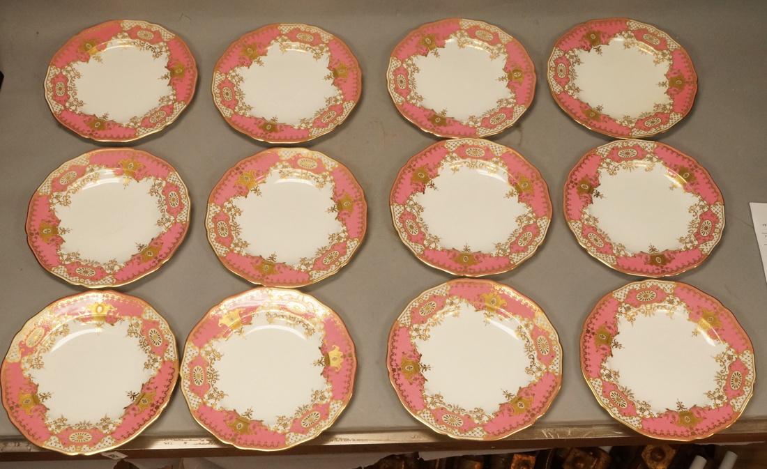 Set 12 COPELAND China English Service Plates. Bri (1 of 5)
