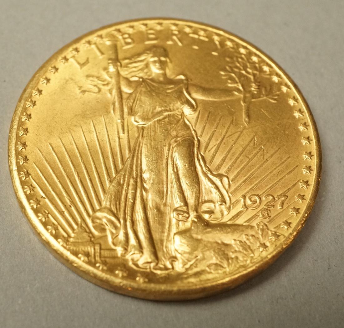 1925 Liberty 20 Dollars Gold Coin.  21.5 dwt--Wi (1 of 2)