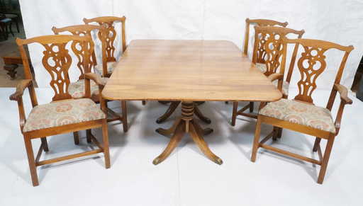 Stickley 7pc Early American Dining Set Lg
