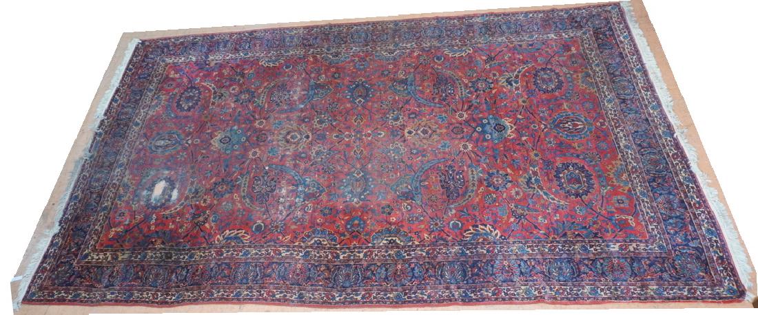 16'10x9'10 Hamadan Style Handmade Oriental Carpet (1 of 9)