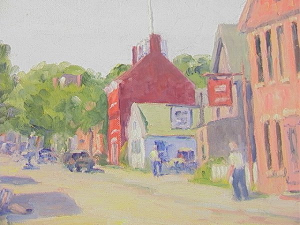 EMILY HOFFMEIER Oil on Board Nantucket, "The end o - 4