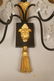 Pr Decorator Black & Gilt Metal Wall Sconces. 4 a - 4