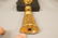 Pr Decorator Black & Gilt Metal Wall Sconces. 4 a - 7