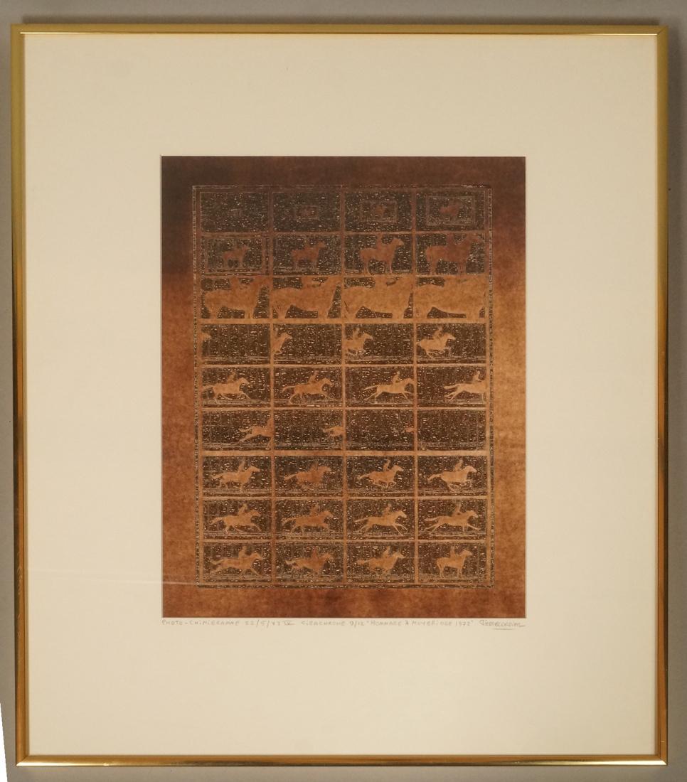 PIERRE CORDIER Photographic Print. Chimigramme. " (1 of 9)