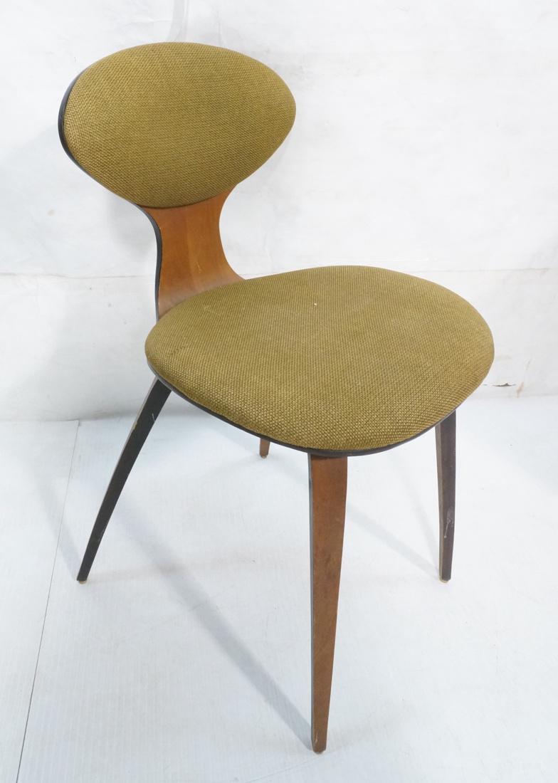 PLYCRAFT Style Laminated Wood Ant Chair. Upholste (1 of 8)