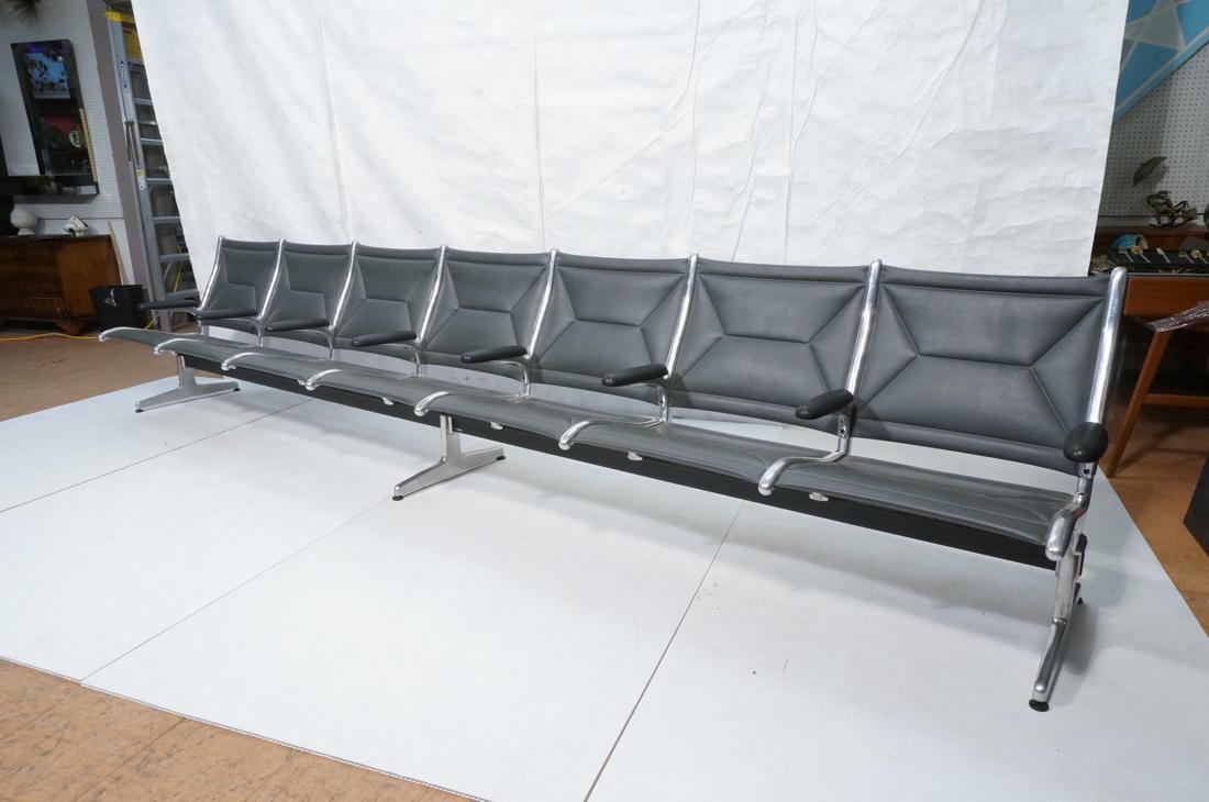 CHARLES EAMES Herman Miller Airport Seating Bench (1 of 10)