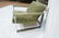 MILO BAUGHMAN Style Chrome Steel Lounge Chair. Gr - 4