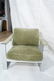 MILO BAUGHMAN Style Chrome Steel Lounge Chair. Gr - 5