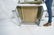 MILO BAUGHMAN Style Chrome Steel Lounge Chair. Gr - 8