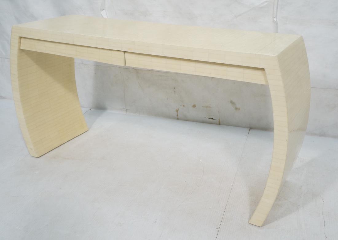 Enrique Garcel Tesserae Hall Table Desk. Cream la (1 of 9)