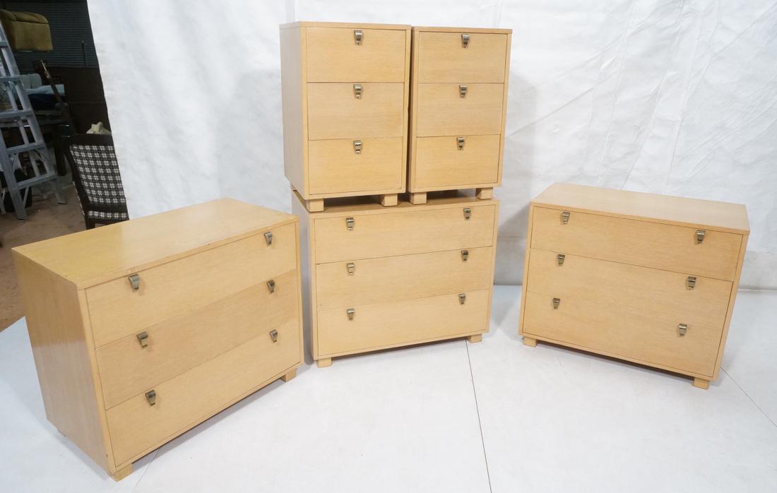 5pc KENT COFFEY 3 Bachelors Chests 2 Night Stands (1 of 10)