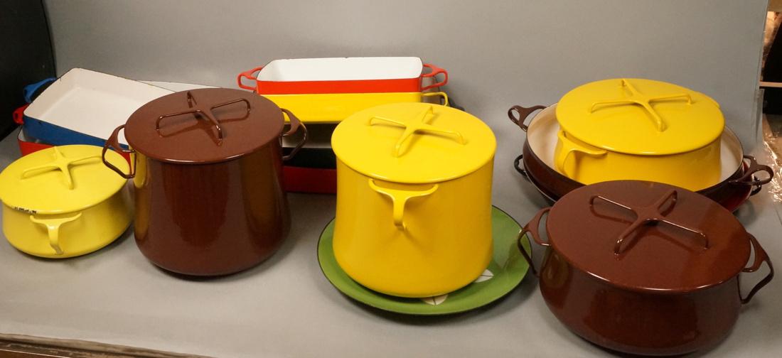 13pc DANSK Enamel Pots KOBENSTYLE Model. CATHRINE (1 of 8)