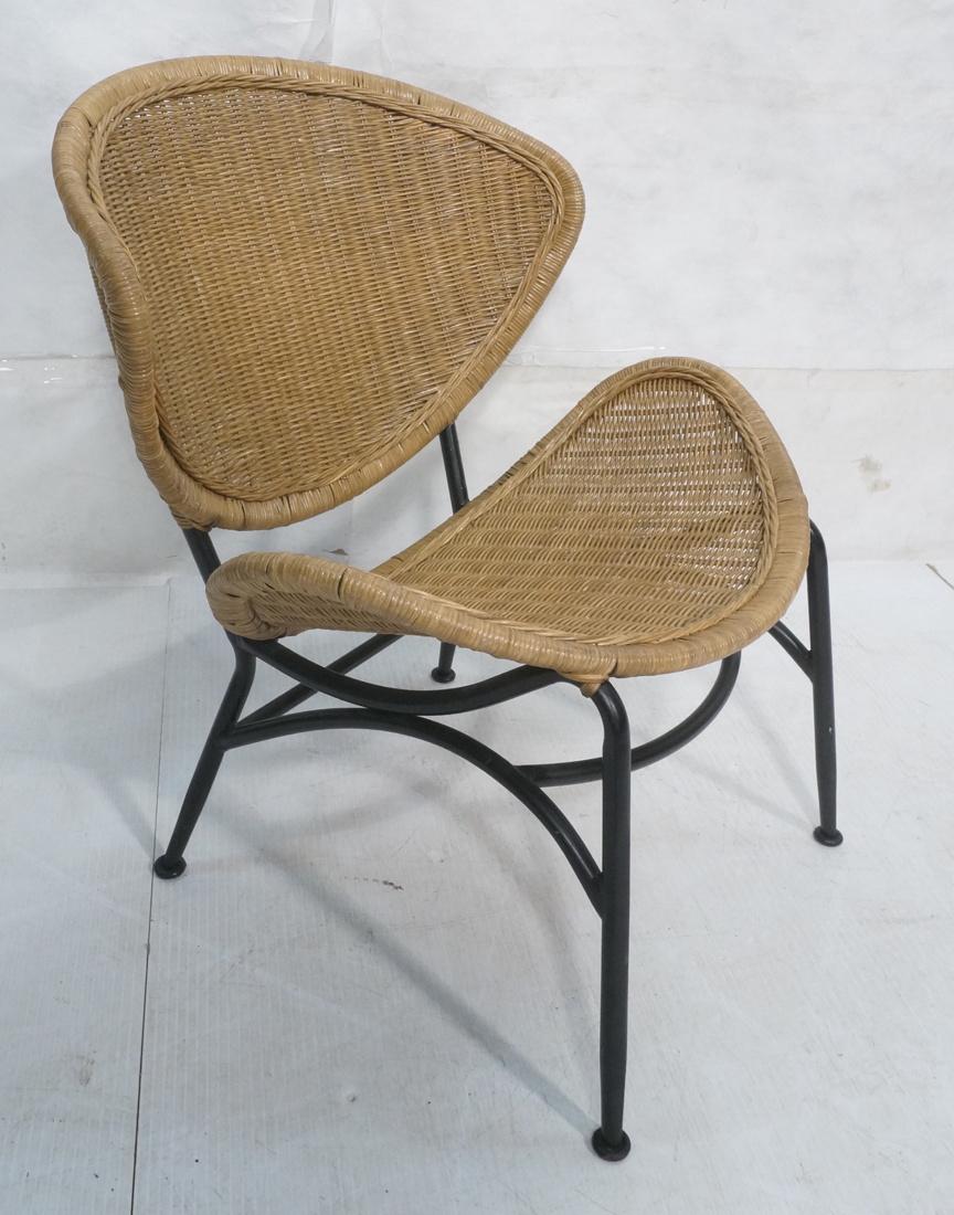 ARTHUR UMANOFF Style Modern Lounge Chair. Woven r (1 of 8)