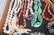 11 pc Vintage Bead Necklace Lot. Chinese carved r - 5