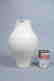 SUZANNE RAMIE Ceramic Tall Pitcher form Vase. MAD - 3