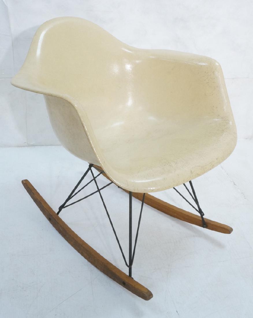 CHARLES EAMES Fiberglass Rocker Rocking Chair. Da (1 of 8)