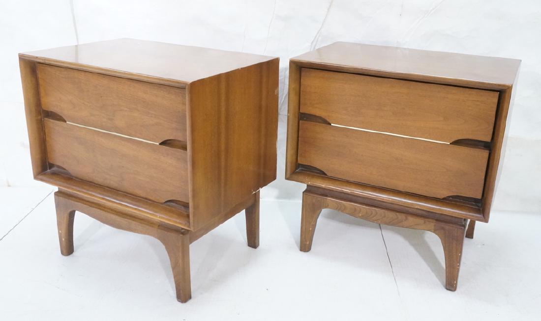 Pr KENT COFFEY American Modern Night Stands. 2 dr (1 of 9)
