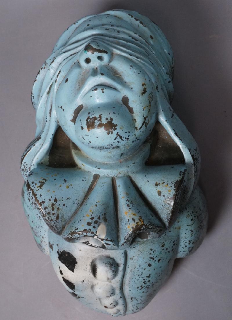 Heavy Bronze A. GRANT #3 Blindfolded Bust Sculptu (1 of 6)