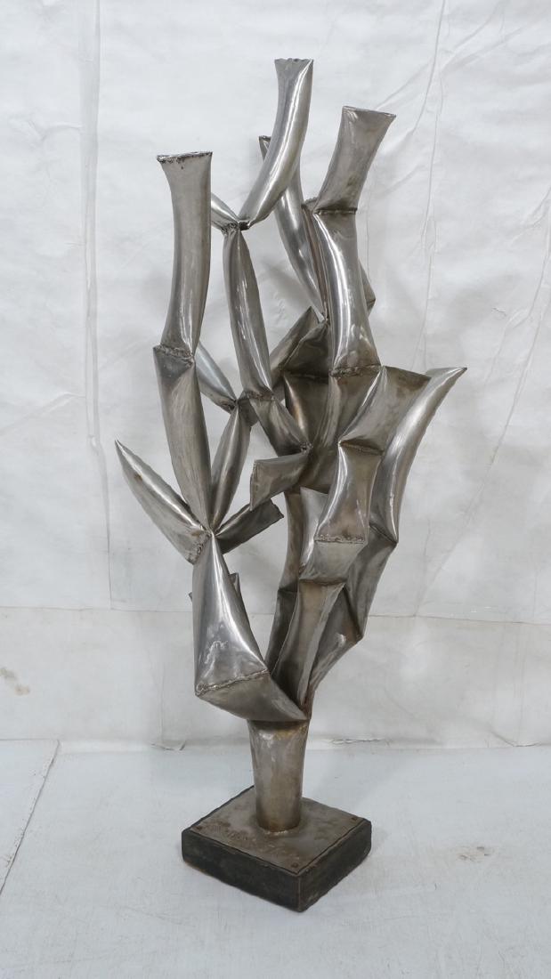 ROHOSKY signed Brutalist Steel Floor Sculpture. I (1 of 9)
